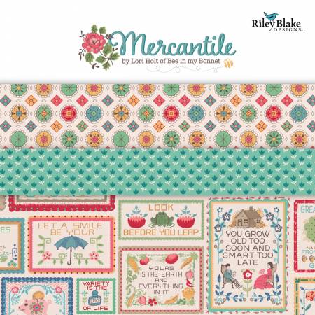 Mercantile 10" stacker from Lori Holt of Bee in My Bonnet 42 pcs