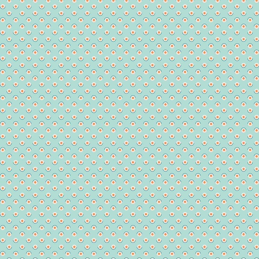 Lori Holt Bee Dots Fawn Songbird Fabric C14170-SONGBIRD