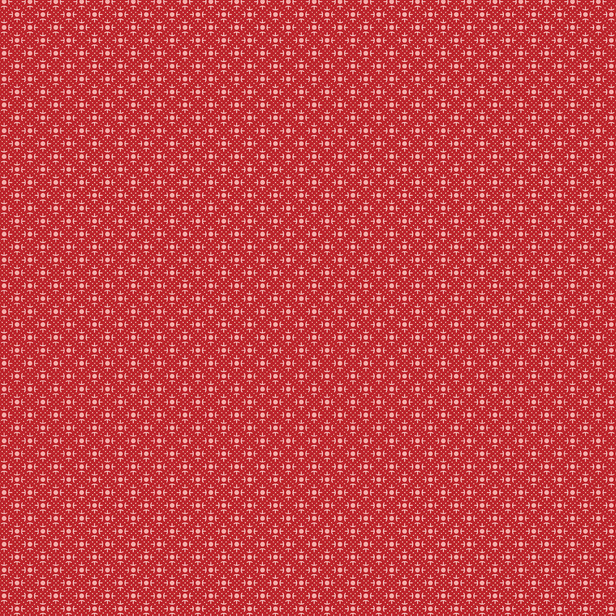 Lori Holt Bee Dots Sestina Schoolhouse Fabric C14173-SCHOOL