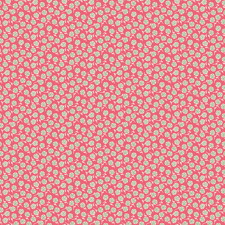 Lori Holt Bee Dots Erma Tea Rose Fabric C14177-TEAROSE
