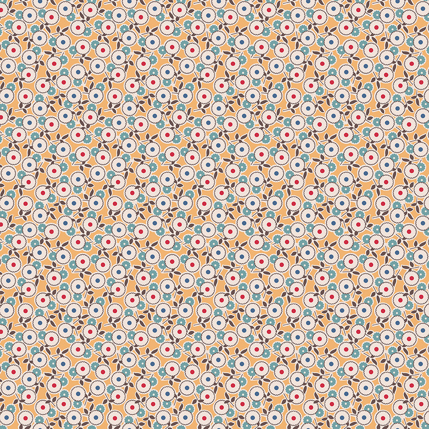Lori Holt Mercantile Legacy Marigold Fabric C14384-MARIGOLD