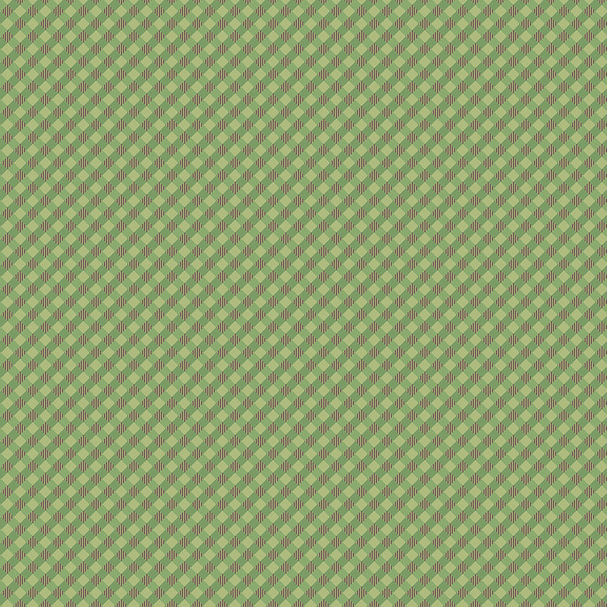 Lori Holt Autumn Basil Fabric C14660-BASIL