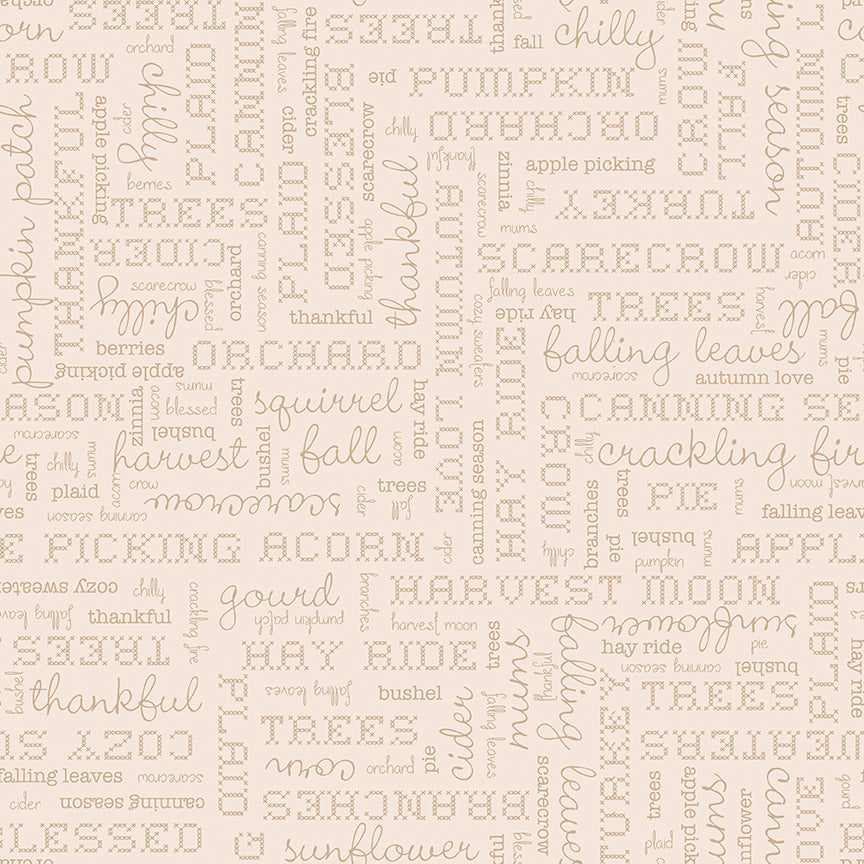 Lori Holt Autumn Latte Fabric C14667-LATTE