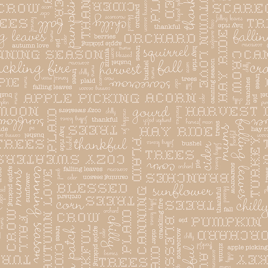 Lori Holt Autumn Tea Dye Fabric C14667-TEADYE