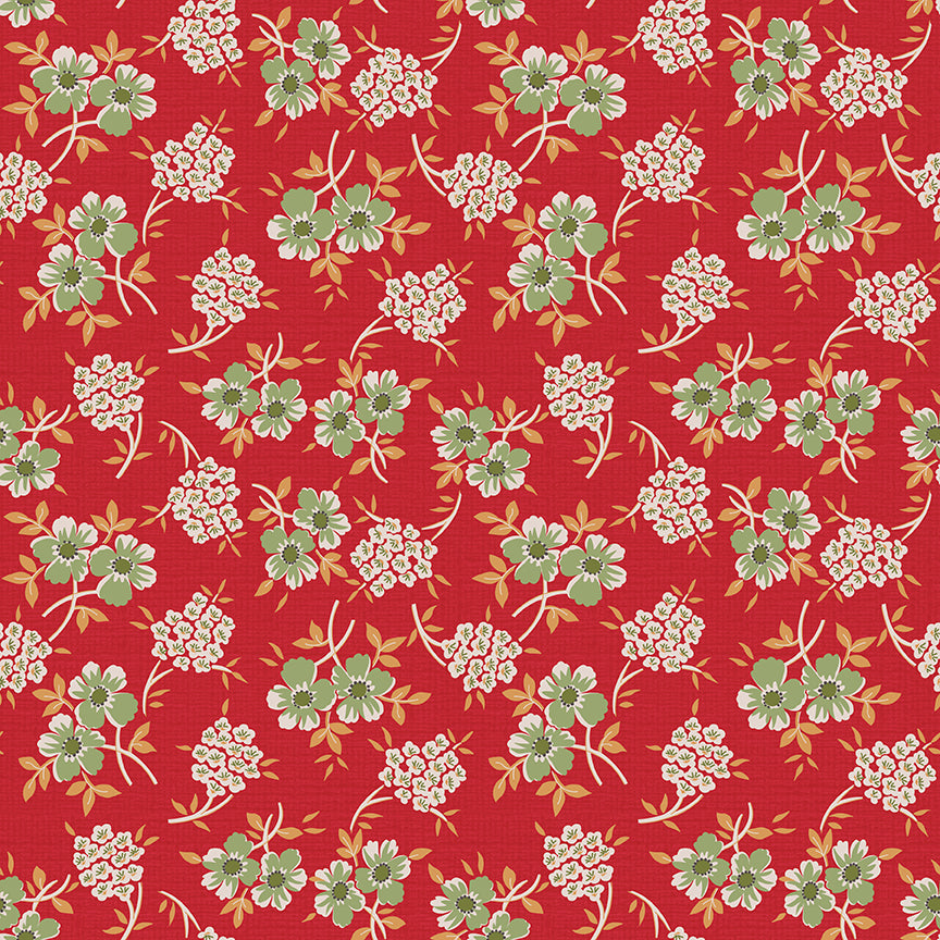 Lori Holt Home Town Holiday Fabric C14900-SCHOOL