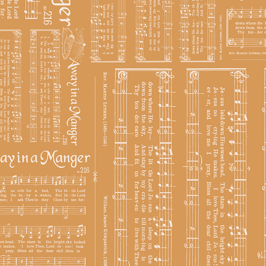 Lori Holt Home Town Holiday Fabric C14901-CIDER