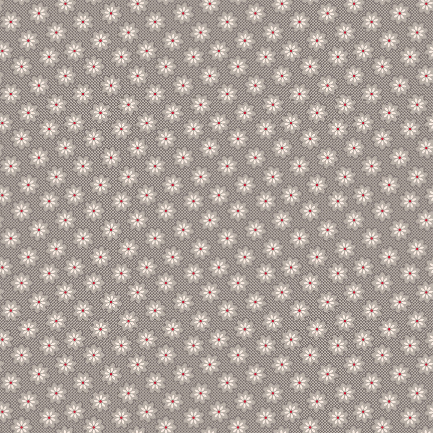 Lori Holt Home Town Holiday Fabric C14915-MILKCAN