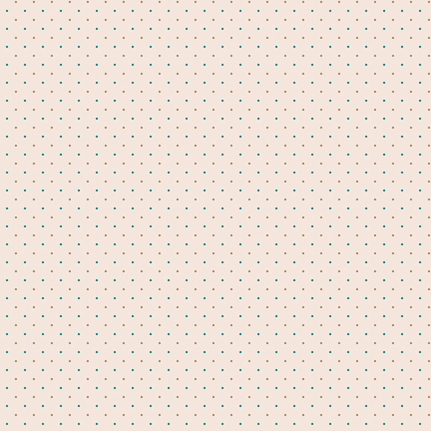 Lori Holt Home Town Holiday Fabric C14921-LATTE