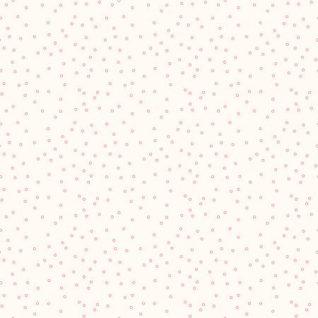 Lori Holt Bee Backgrounds Circle Coral Fabric C6384R-CORAL