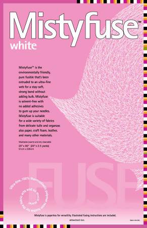 Mistyfuse White 20in x 90in # EAWF01