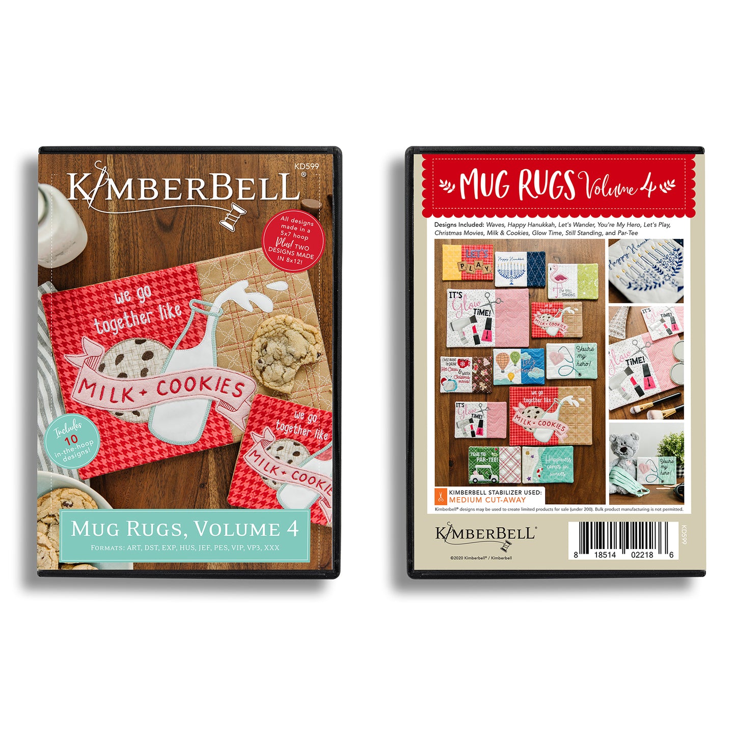 Kimberbell Mug Rugs, Vol. 4 Embroidery CD