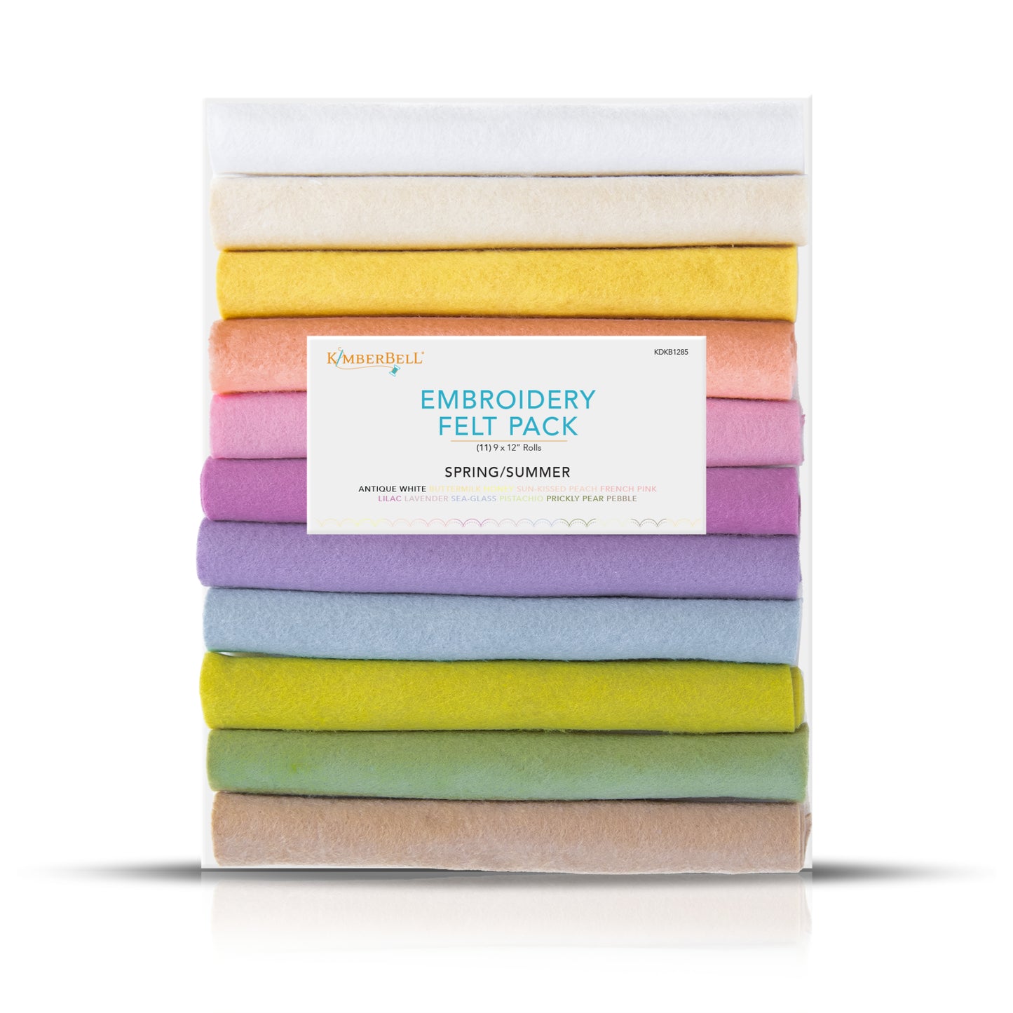 Kimberbell Embroidery Felt Pack, Spring/Summer KDKB1285