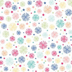 Kimberbell Celebration Sparklers Fabric MAS9201-Z