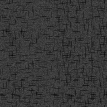 Kimberbell Basics Black Linen Texture Fabric MAS9399-J