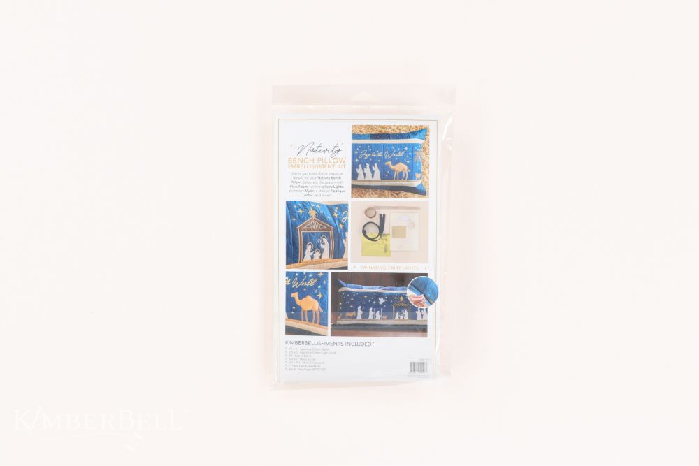 Kimberbell Embellishment Kit for Nativity Bench Pillow