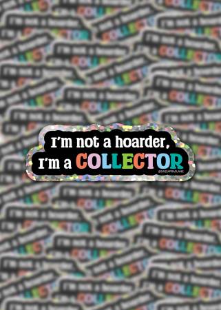 I'm A Collector Glitter Stickers