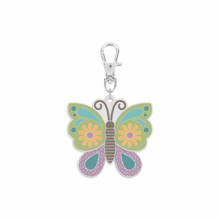 Lori Holt Enamel Happy Charm Butterfly