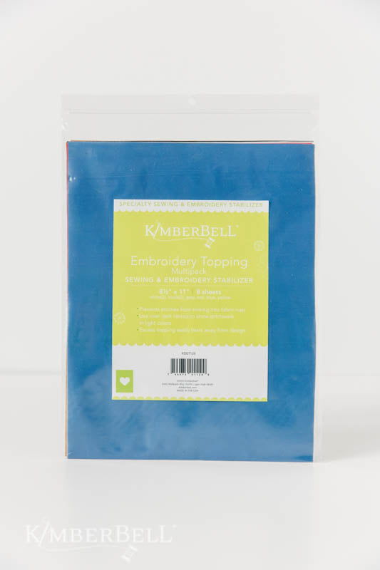 Kimberbell Embroidery Topping Multipack 8.5" x 11"