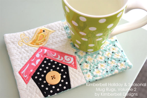 Kimberbell Holiday & Seasonal Mug Rugs, Vol. 2 Embroidery CD