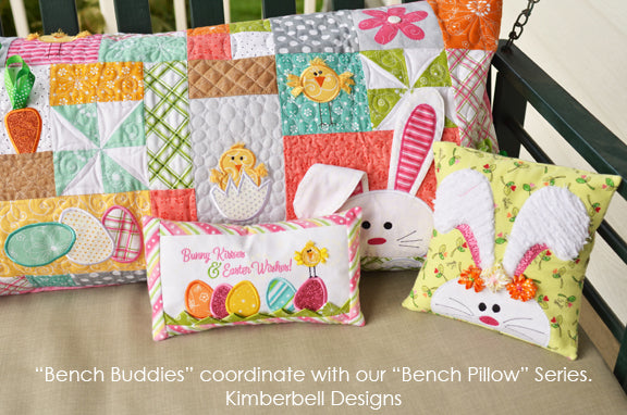 Kimberbell Bench Buddies: Jan, Feb, Mar, Apr, Machine Embroidery CD