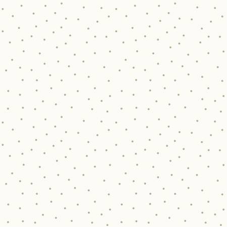 Kimberbell Cream/Taupe Tiny Dots Fabric MAS8210-E