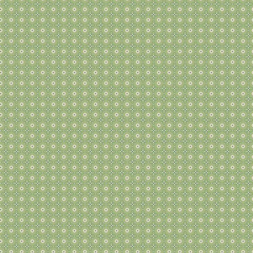 Lori Holt Mercantile Dainty Lettuce Fabric C14385-LETTUCE