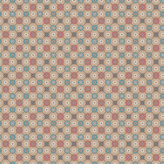 Lori Holt Mercantile Heirloom Tea Dye Fabric C14389-TEADYE