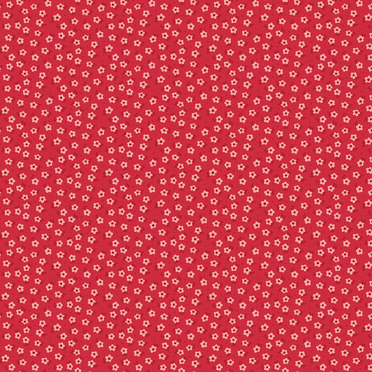 Lori Holt Mercantile Tenderhearted Riley Red Fabric C14398-RILEYRED