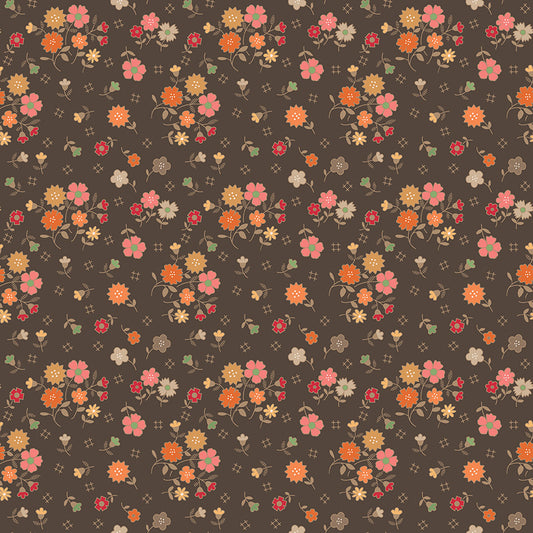 Lori Holt Autumn Raisin Fabric C14650-RAISIN