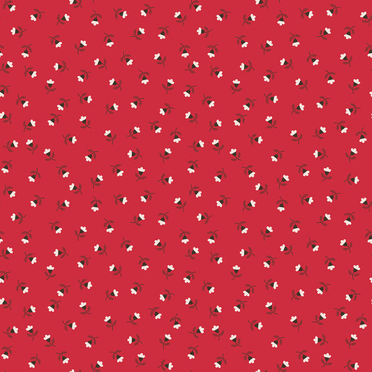 Lori Holt Autumn Riley Red Fabric C14654-RILEY RED