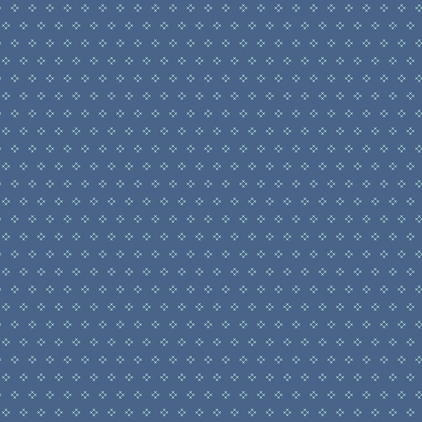 Lori Holt Autumn Denim Fabric C14658-DENIM