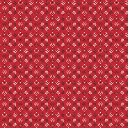 Lori Holt Autumn Schoolhouse Fabric C14668-SCHOOLHOUSE