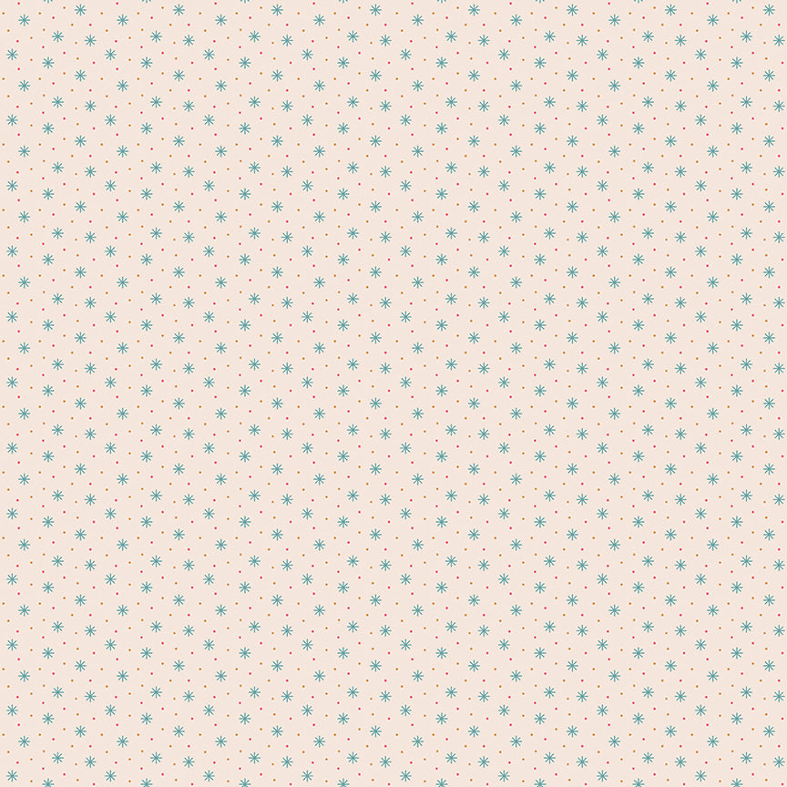 Lori Holt Home Town Holiday Fabric C14923-LATTE