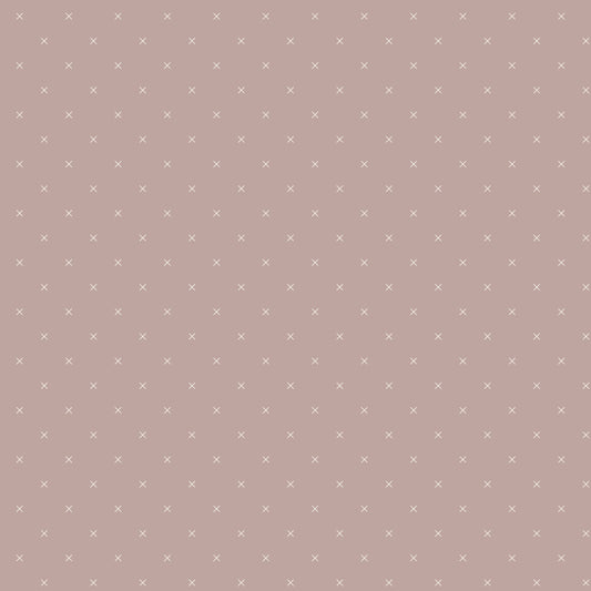 Lori Holt Bee Cross Stitch Pewter Fabric C745-PEWTER