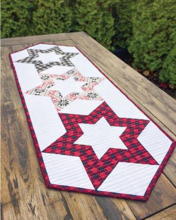 Hollow Star Table Runner Pattern