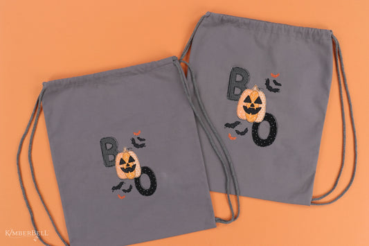 Kimberbell Digital Dealer Exclusives 3 September 2024 - Fab-Boo-lous Canvas Backpack embroidery design