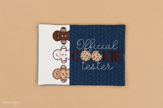 Kimberbell Digital Dealer Exclusives 3 October 2024 - Official Cookie Tester Mug Rug embroidery design
