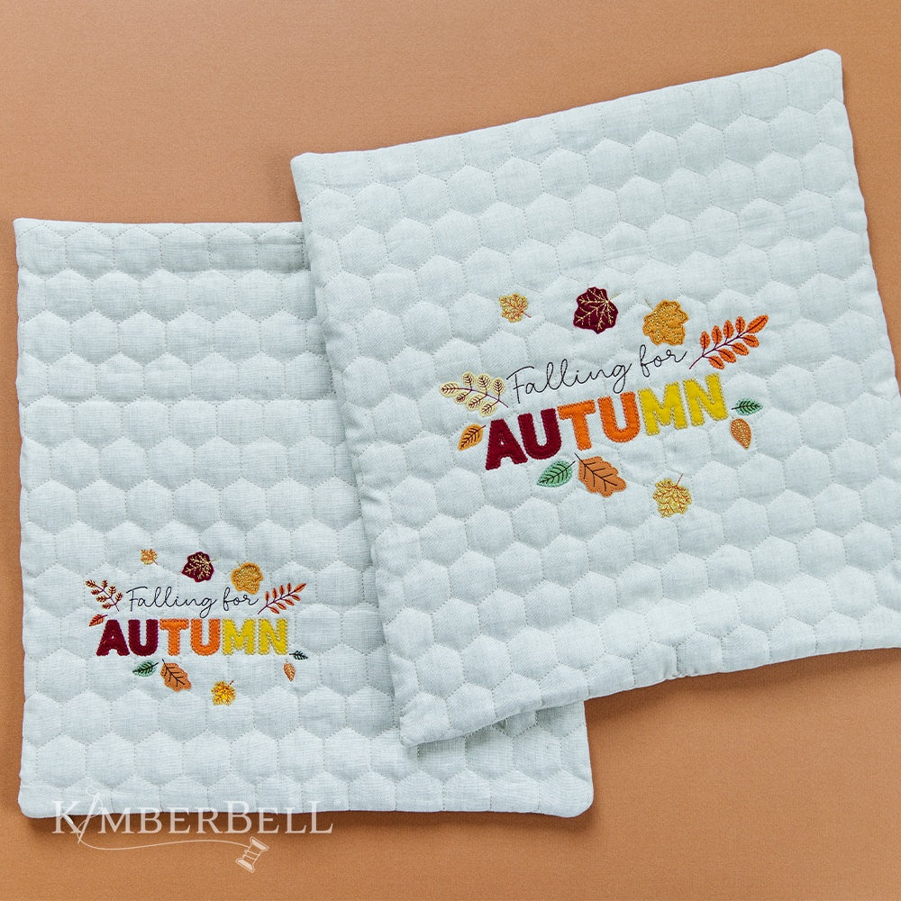 Kimberbell Falling For Autumn Wallhanging Embroidery CD
