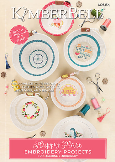 Kimberbell Happy Place Embroidery Projects CD