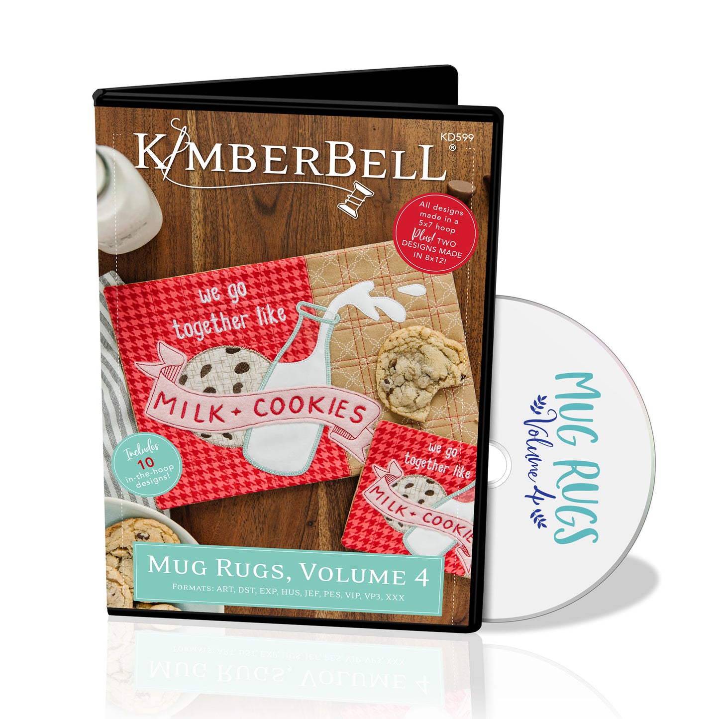 Kimberbell Mug Rugs, Vol. 4 Embroidery CD