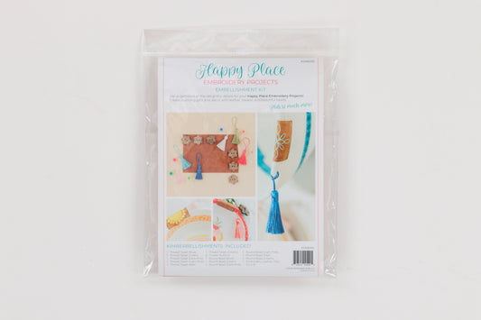 Kimberbell Happy Place Embroidery Projects Embellishment Kit