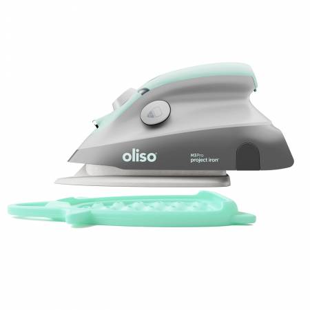 Oliso Mini Iron With Trivet Aqua # M3PRO-Aqua