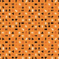 Kimberbell Pumpkins & Potions fabric MAS10573-O