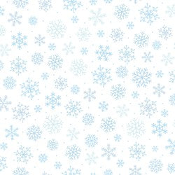 Kimberbell Celebration Snowflakes Fabric MAS9213-B