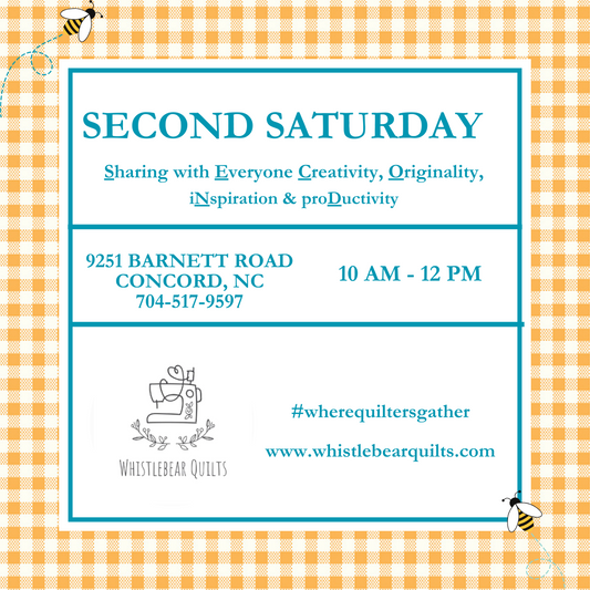 Second Saturday - June 8, 2024, 10 AM - 12 PM