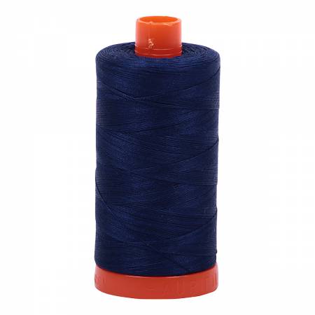 Aurifil 50wt cotton thread  2784 Dark Navy