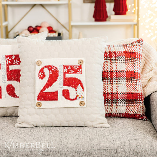 Fabric Kit for Kimberbell Save the Date Pillow - December 25th