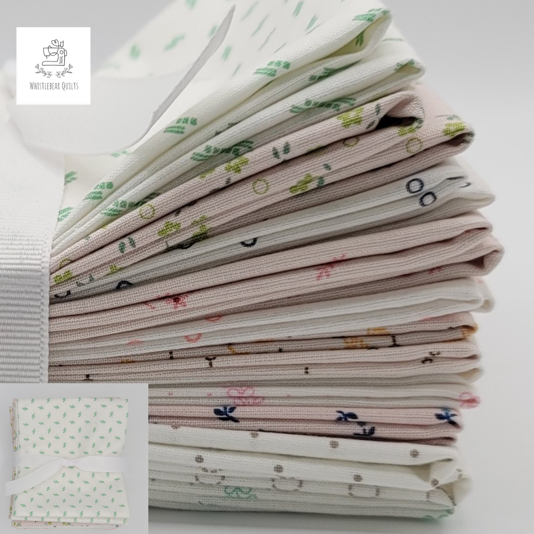 Lori Holt (10) count Low Volume Background Fat Quarter bundle