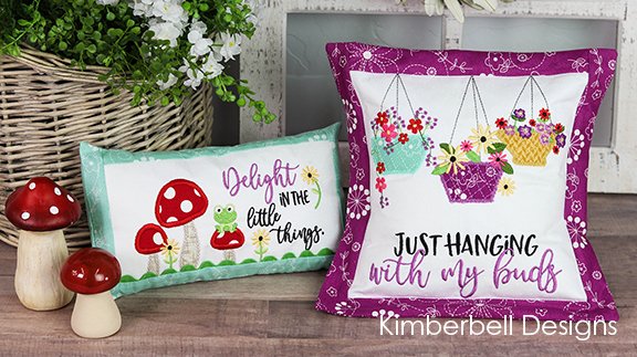 Kimberbell Bench Buddies: May, June, July, Aug, Machine Embroidery CD