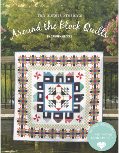 Around the Block Quilts Book by TenSisters Handicraft